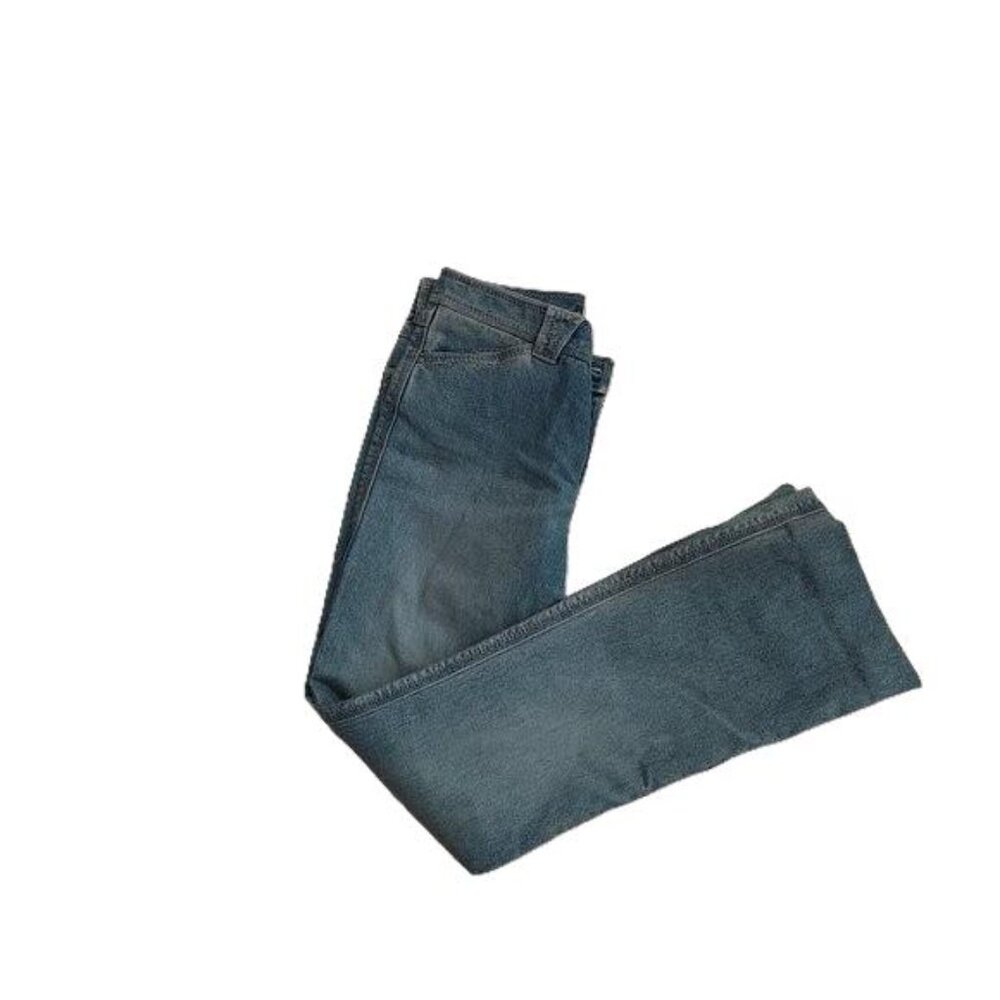 Elie Tahari faded jeans, slightly boot cut. Size 6 Cotton + Elastine